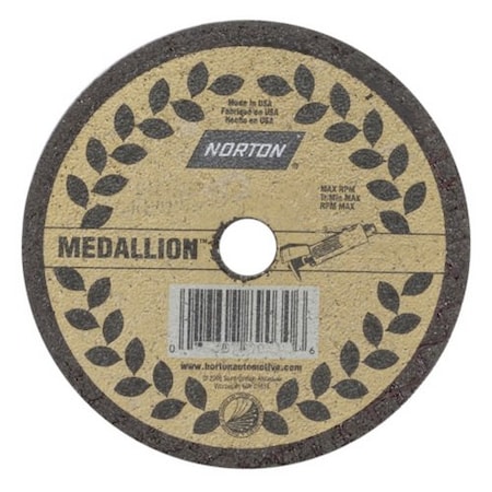 7890-3 Norton Abrasives T1 - 3inX1/16inX3/8in Medallion, 5PK 7660789030